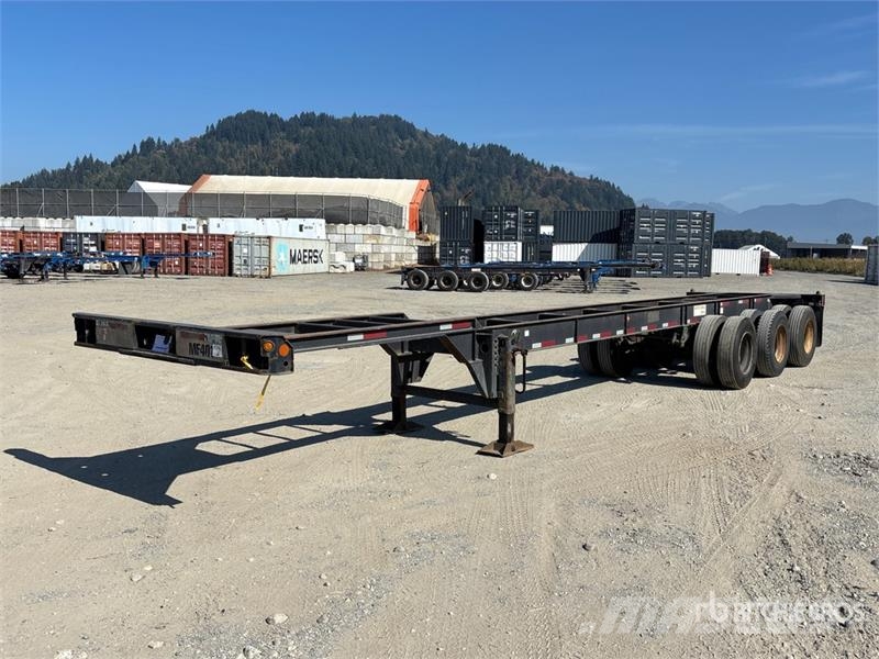 Hyundai CGN403-509 40 ft Tri/A Container Trailer Konténer keret / Konténeremelő pótkocsik