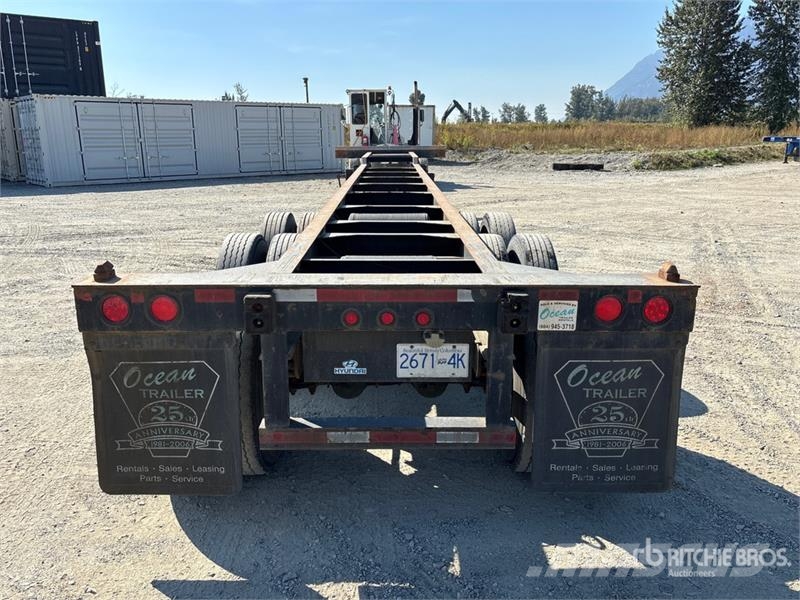 Hyundai CGN403-509 40 ft Tri/A Container Trailer Konténer keret / Konténeremelő pótkocsik