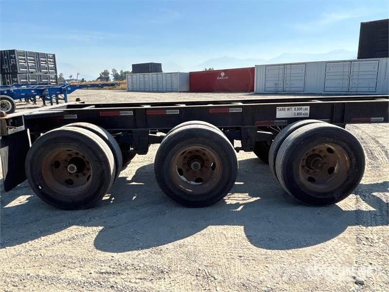 Hyundai CGN403-509 40 ft Tri/A Container Trailer Konténer keret / Konténeremelő pótkocsik