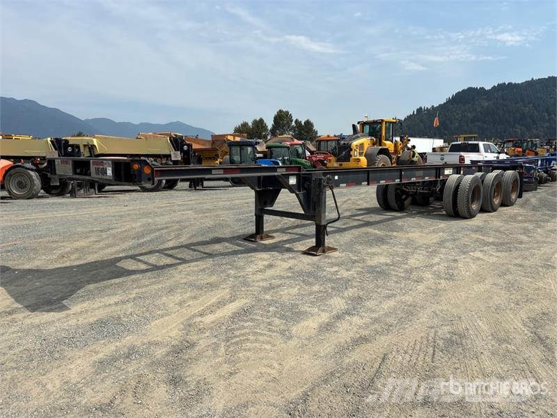 Hyundai CGN403-509 40 ft Tri/A Container Trailer Remorque porte container