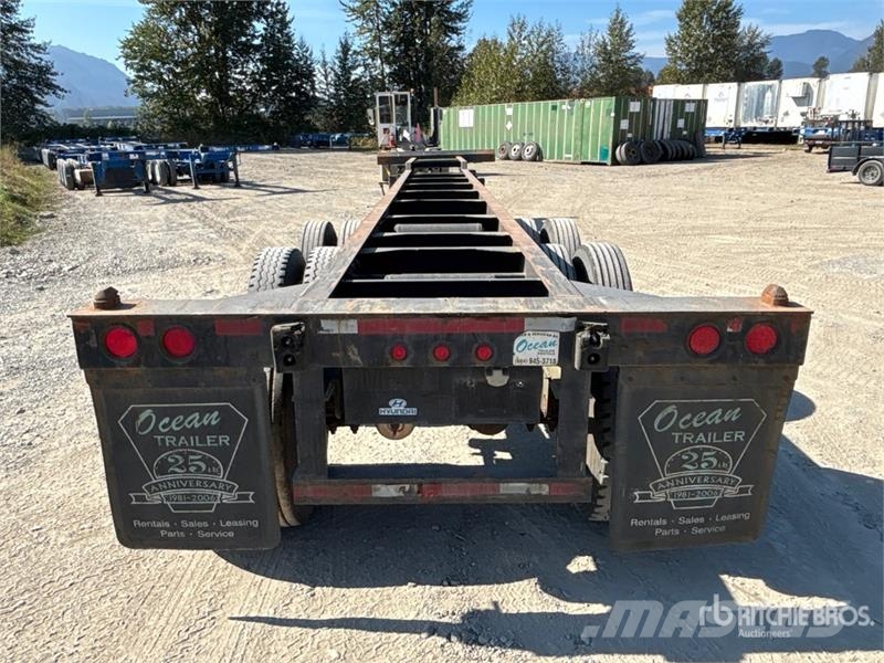 Hyundai CGN403-509 40 ft Tri/A Container Trailer Konténer keret / Konténeremelő pótkocsik