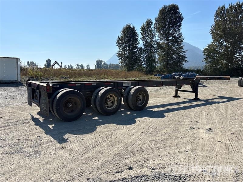 Hyundai CGN403-509 40 ft Tri/A Container Trailer Konténer keret / Konténeremelő pótkocsik