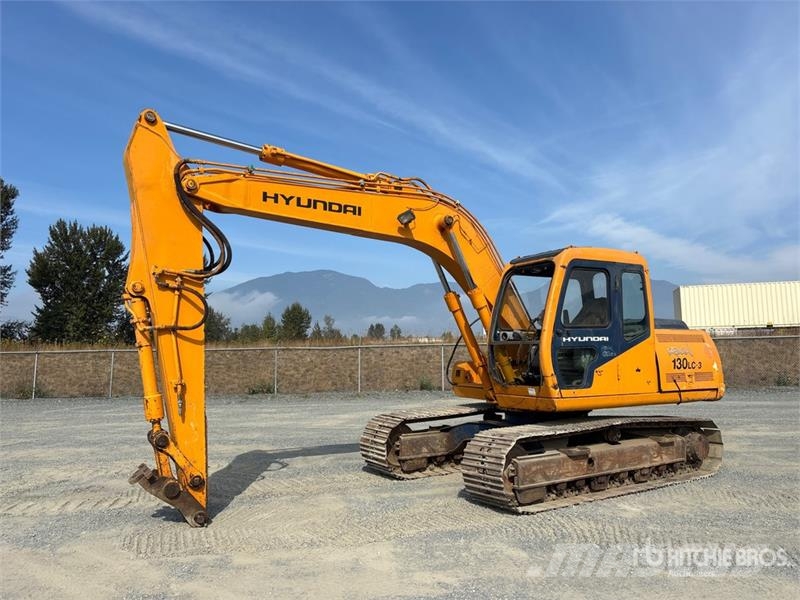 Hyundai HX130A LCR Crawler excavators