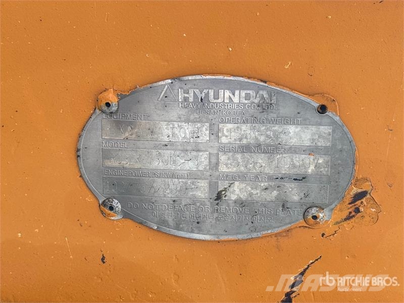Hyundai HX130A LCR Crawler excavators
