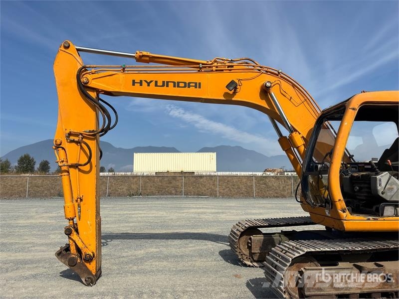 Hyundai Robex 130LC-3 Tracked Excavator Crawler excavators