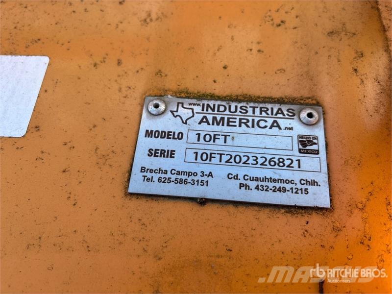 Industrias America 10 ft Snow Pusher Εκχιονιστήρες και χιονοδιώχτες