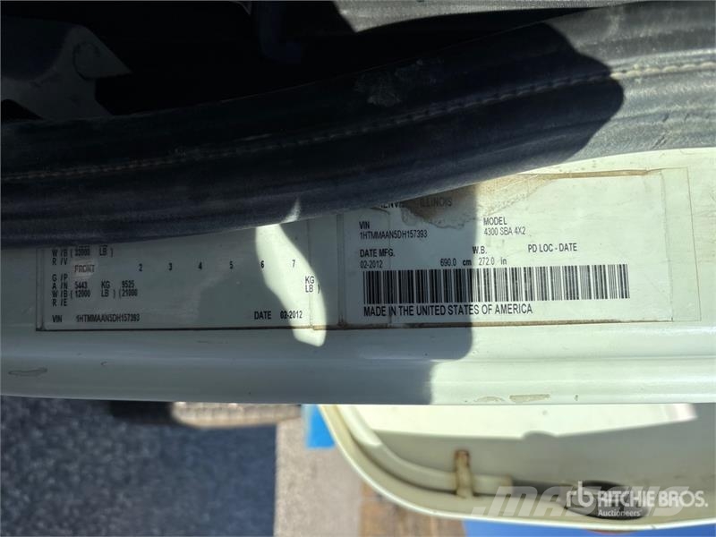 International 4300 水罐车