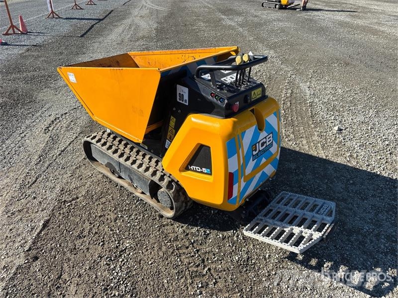 JCB HTD-5E Stand-On Mini Electric Crawler Dumper (Unus Mini pašizgāzēji