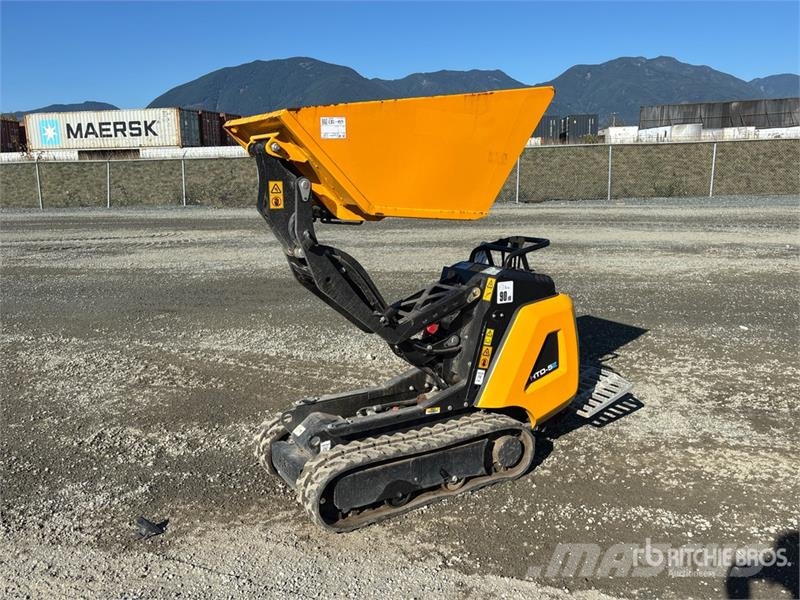 JCB HTD-5E Stand-On Mini Electric Crawler Dumper (Unus Mini pašizgāzēji