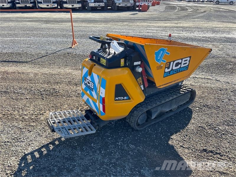 JCB HTD-5E Stand-On Mini Electric Crawler Dumper (Unus Mini pašizgāzēji