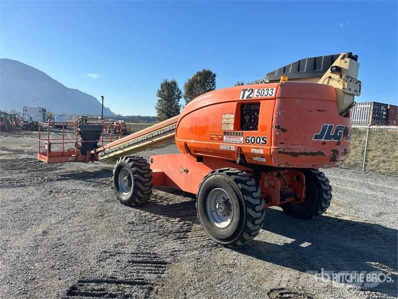 JLG 600S 4WD Diesel Telescopic Boom Lift Elevadores braços Telescópicos