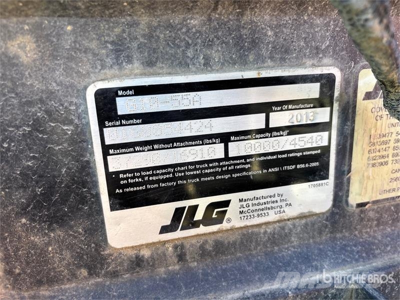 JLG G10-55A Teleskopski viličarji