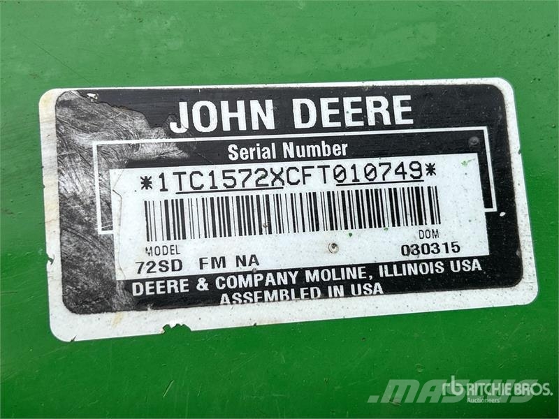 John Deere 1545 Reitermäher