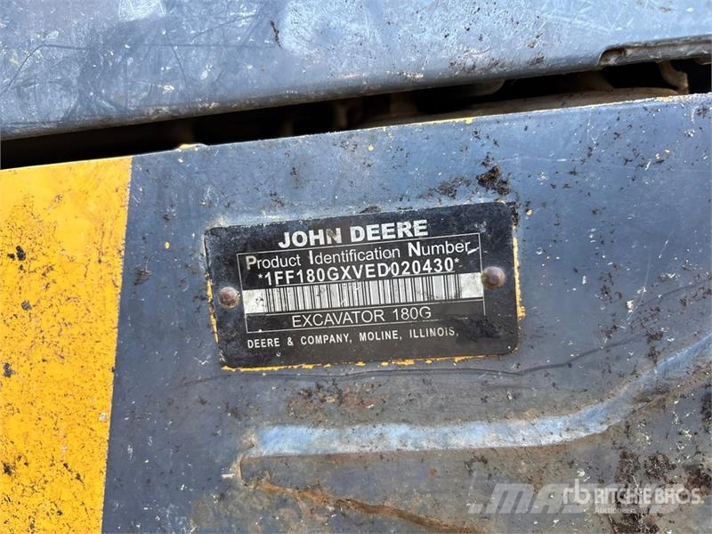 John Deere 180G LC Bagri goseničarji