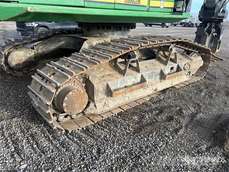 John Deere 2154D Short Wood Log Loader Gelenkausleger Lader