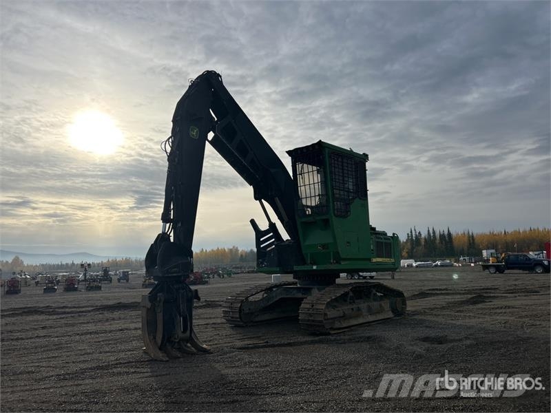 John Deere 2154D Short Wood Log Loader Gelenkausleger Lader