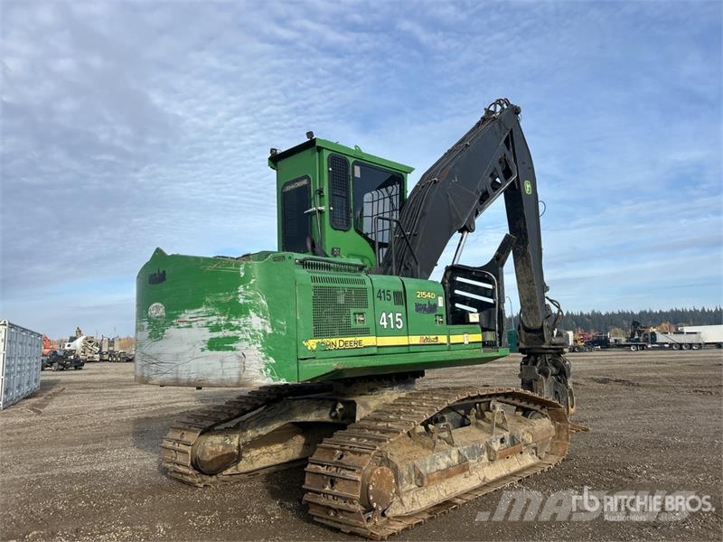John Deere 2154D Short Wood Log Loader Gelenkausleger Lader