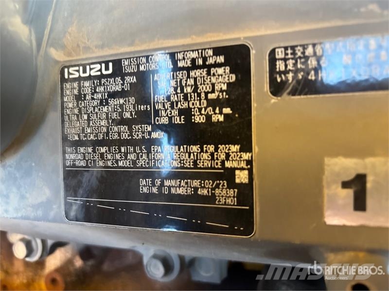 John Deere 245 P-Tier Paletli ekskavatörler