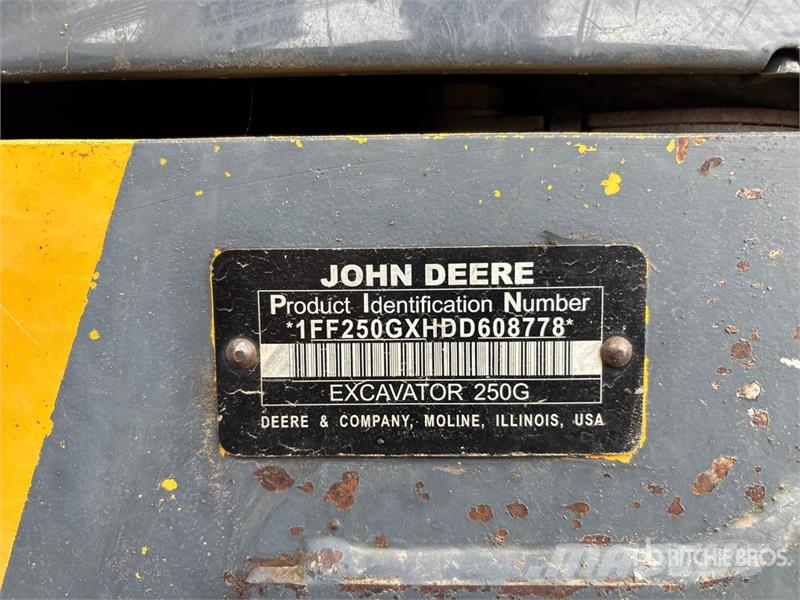 John Deere 250G LC Rupsgraafmachines