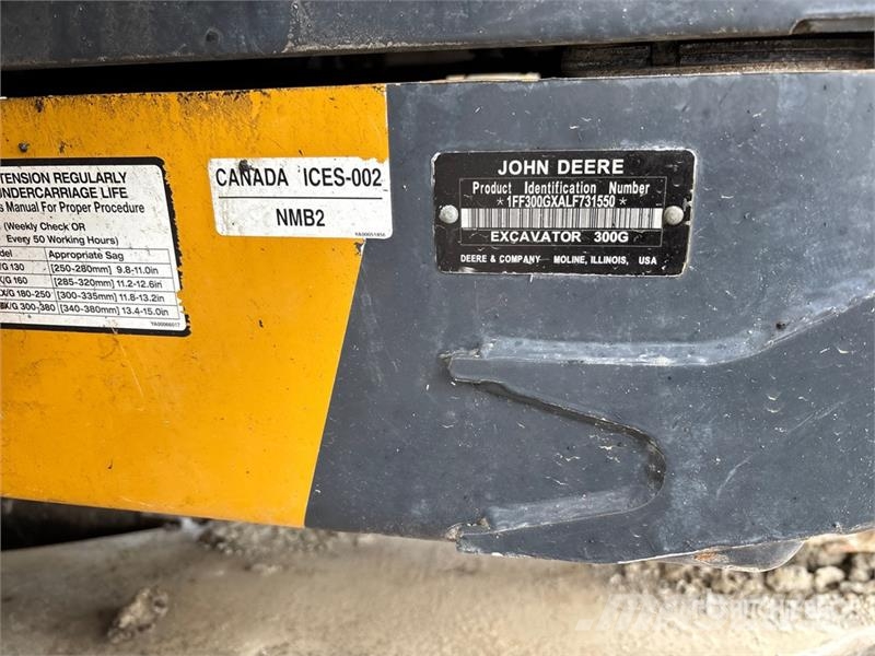 John Deere 300GLC Foundation Drill Velké vrtací stroje