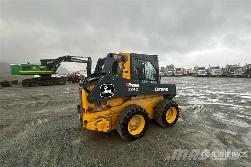 John Deere 324G Two-Speed High Flow Skid Steer Loader Skid steer loaders
