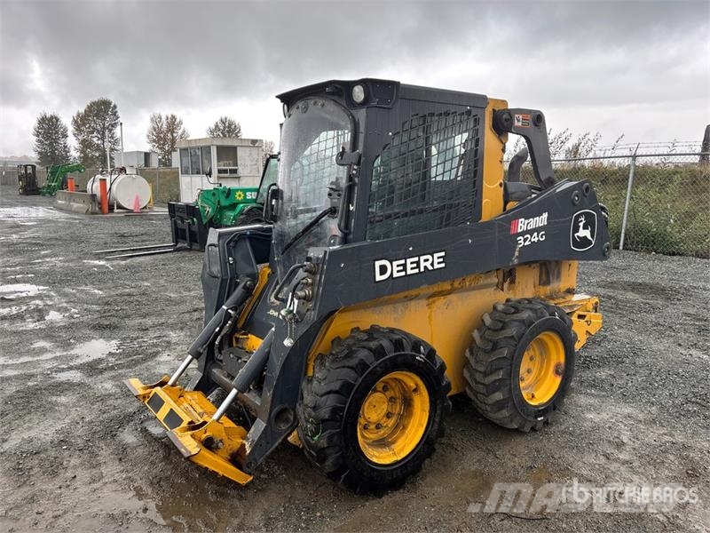 John Deere 324G Two-Speed High Flow Skid Steer Loader Skid steer loaders