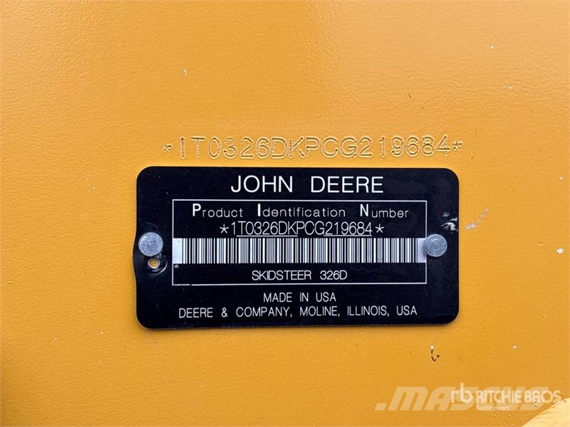 John Deere 326D Schrankladers