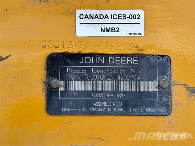 John Deere 331G Kompaktlastere