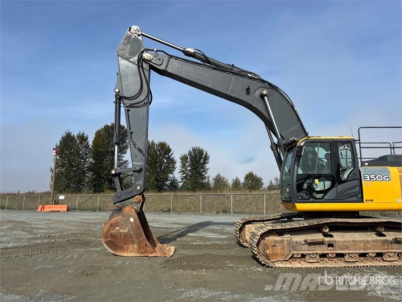 John Deere 350GLC Tracked Excavator حفارات زحافة