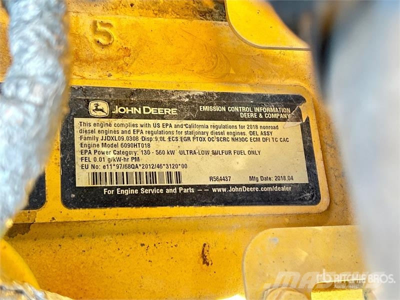 John Deere 350GLC Tracked Excavator Lánctalpas kotrók