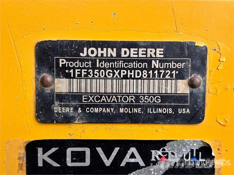 John Deere 350GLC Tracked Excavator Raupenbagger