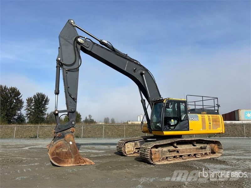 John Deere 350GLC Tracked Excavator حفارات زحافة
