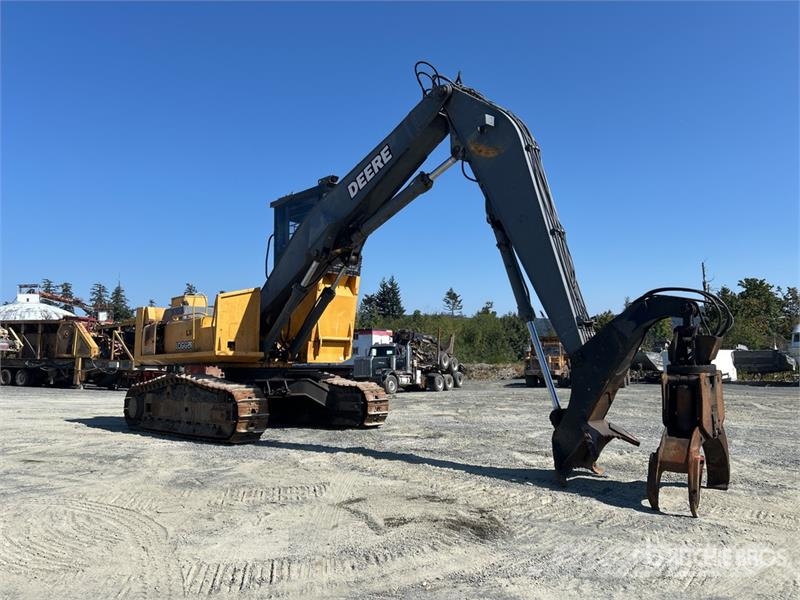John Deere 370 Heel Boom Log Loader Lesní nakladače
