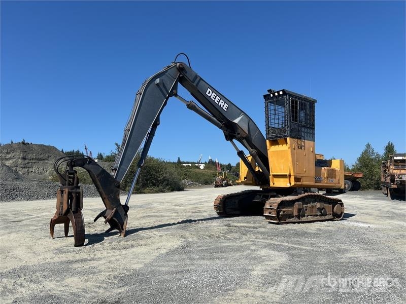 John Deere 370 Heel Boom Log Loader Lesní nakladače