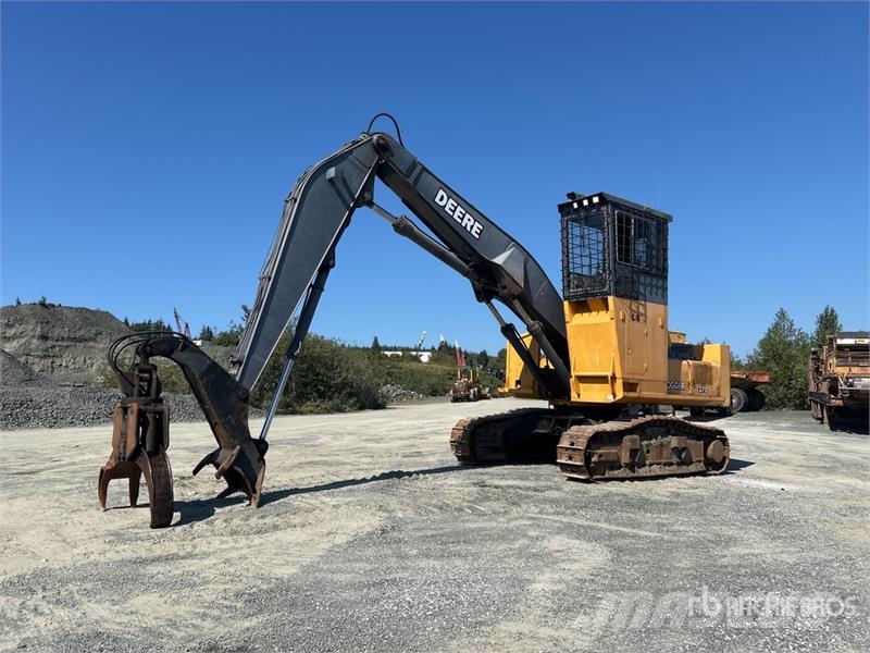 John Deere 370 Heel Boom Log Loader Lesní nakladače