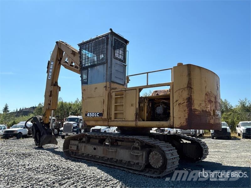 John Deere 450LC Heel Boom Log Loader Lesní nakladače