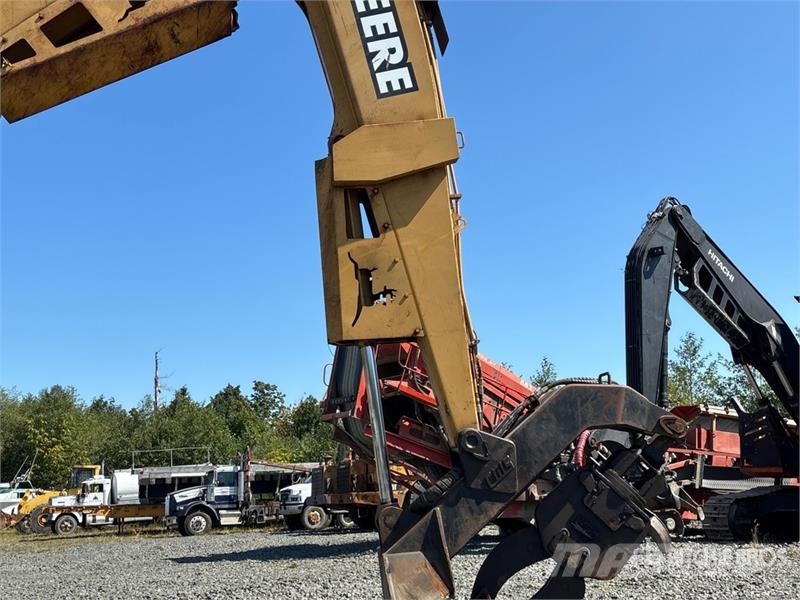 John Deere 450LC Heel Boom Log Loader Lesní nakladače