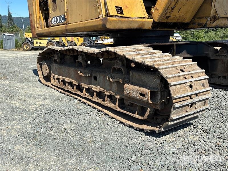 John Deere 450LC Heel Boom Log Loader Lesní nakladače