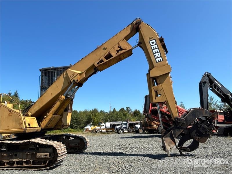 John Deere 450LC Heel Boom Log Loader Lesní nakladače