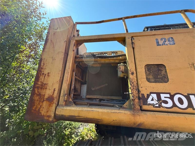 John Deere 450LC Heel Boom Log Loader Lesní nakladače