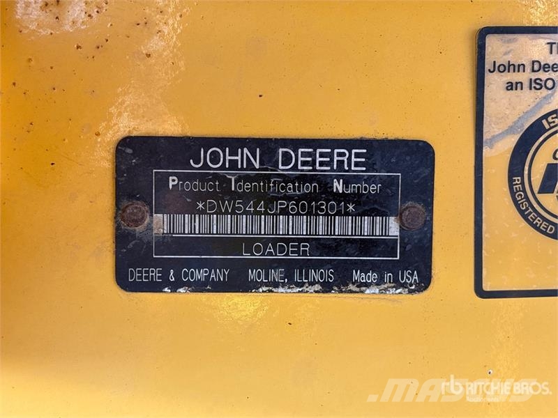 John Deere 544J Wheel Loader Iekrāvēji uz riteņiem