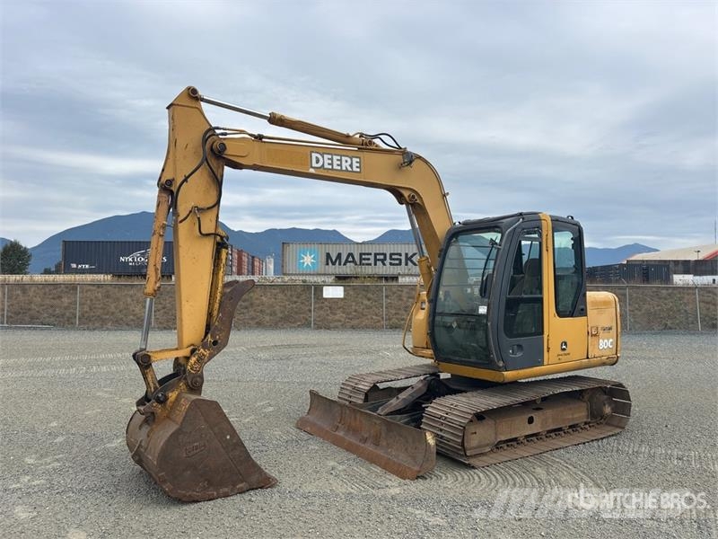John Deere 80C Kāpurķēžu ekskavatori