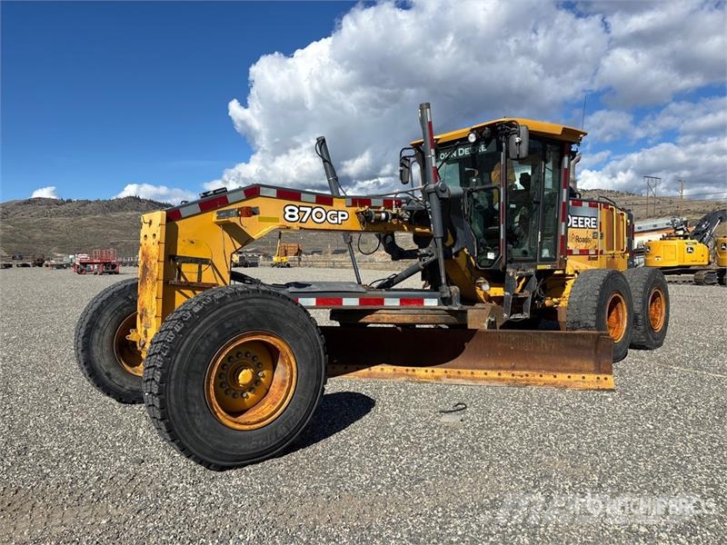 John Deere 870GP Motor Grader Tiehöylät