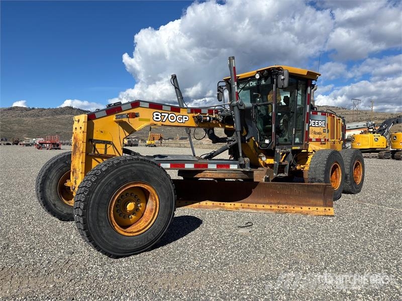 John Deere 870GP Motor Grader Tiehöylät