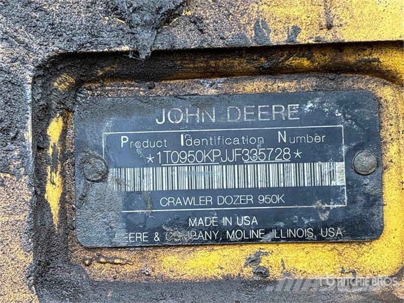 John Deere 950K Crawler Dozer Bandschaktare