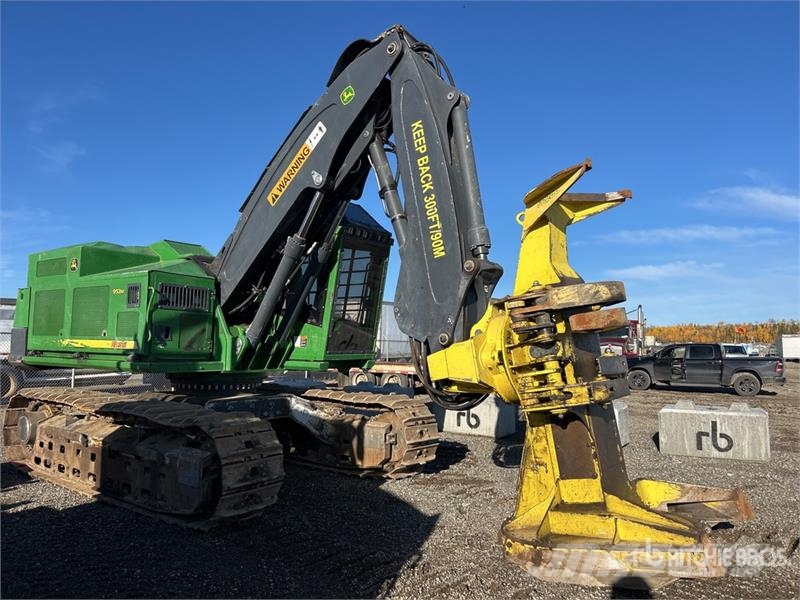 John Deere 953M Track Feller Buncher Abatteuse groupeuse