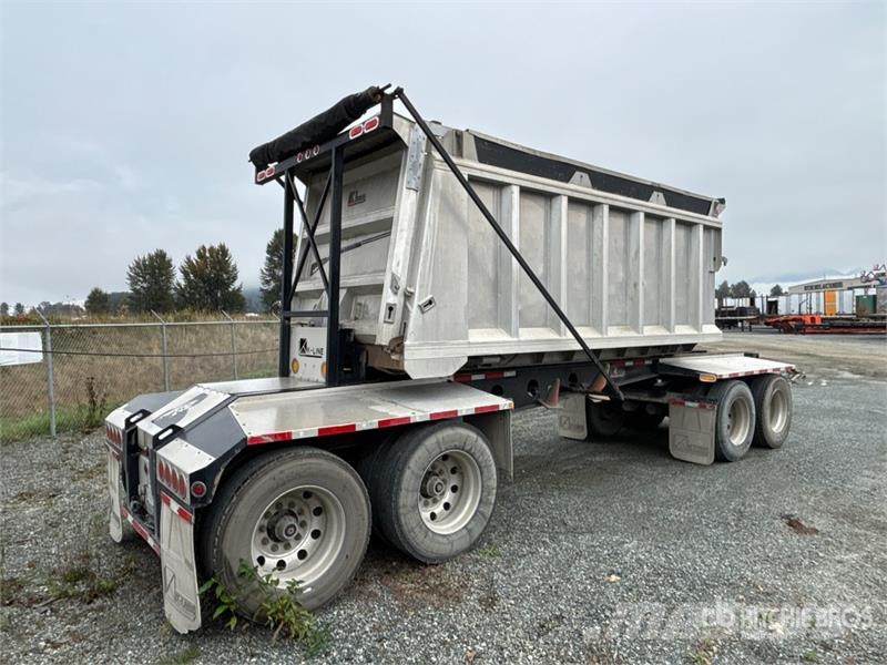 K-Line 9683 Quad/A Sliding Transfer Trailer Remorque benne