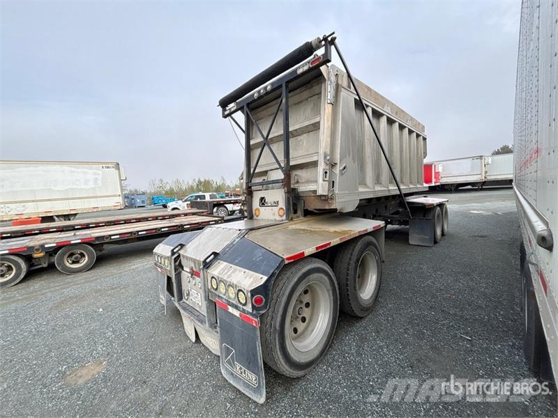 K-Line KDC102-9081 Quad/A Sliding Transfer Trailer Remorque benne