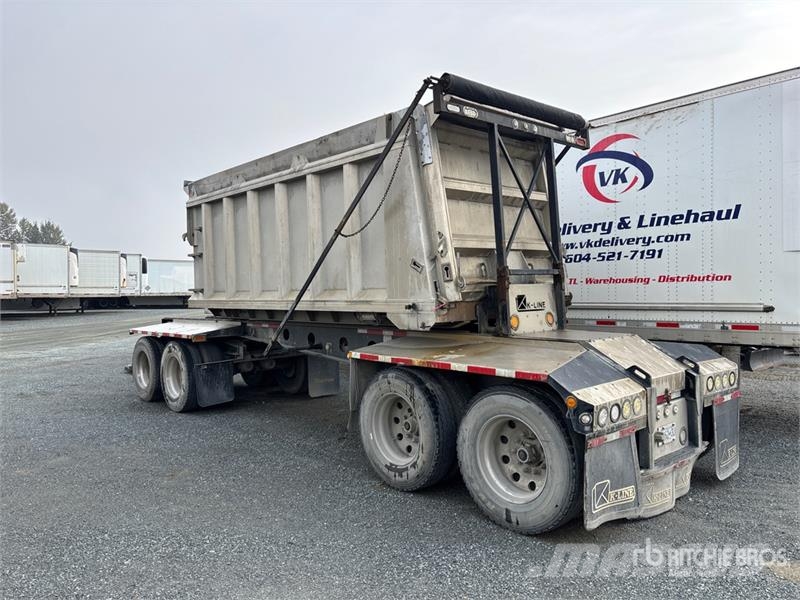 K-Line KDC102-9081 Quad/A Sliding Transfer Trailer Remorque benne