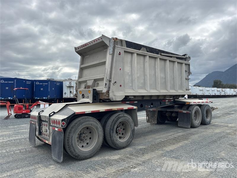 K-Line KDC102 Quad/A Pup Sliding Transfer Trailer Remorque benne